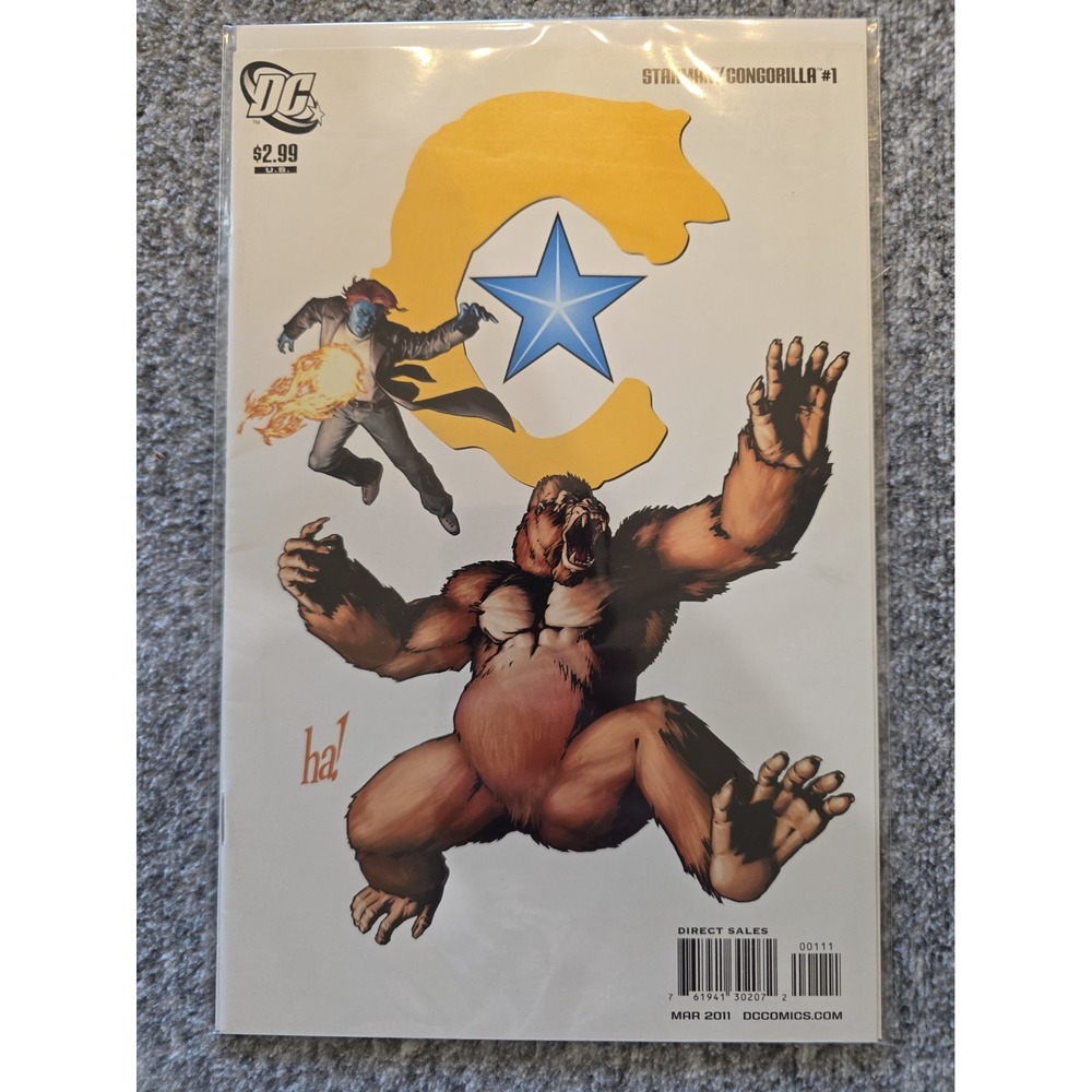 Starman / Congorilla #1 One-Shot 2011 DC Comics High Grade Comic Book G90-107